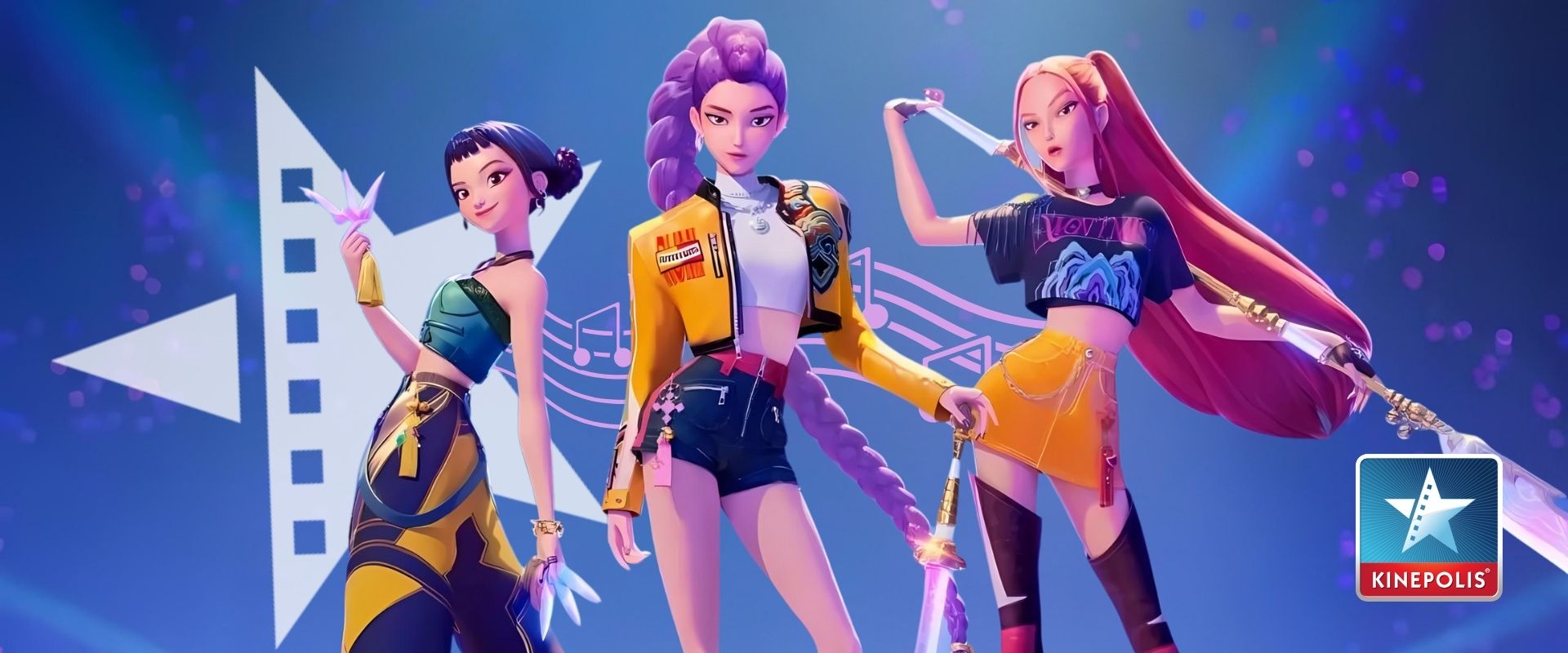 K-Pop Demon Hunters: Sing Along en Kinépolis 🎤💫